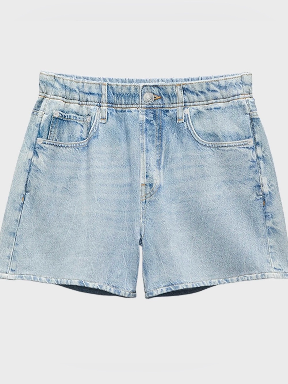 Rag & Bone Miramar Printed Walking short light blue L Cotton NWOT
